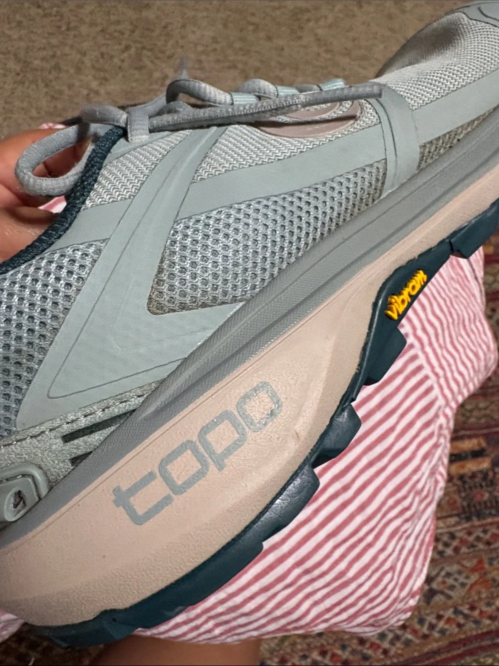 Topo Athletic Teal Trail Sneakers